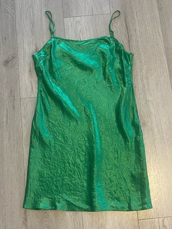 Dresses & Skirts - Aritzia Babaton Romero Satin Mini Slip Dress